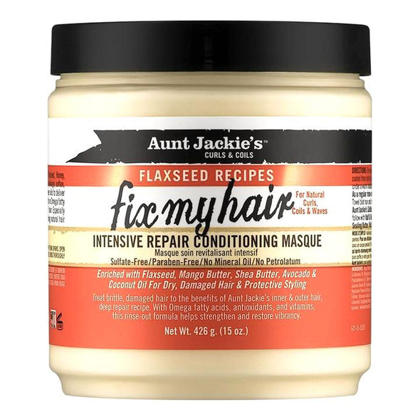 Aunt Jackie's Flaxseed Fix My Hair Repair Masque (15oz)