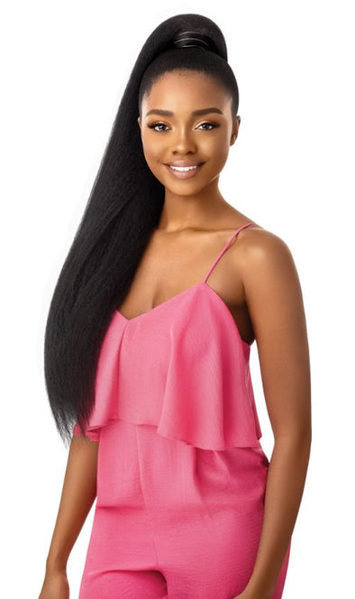 Outre Quick Wrap Ponytail - Jumbo Kinky Straight 30"