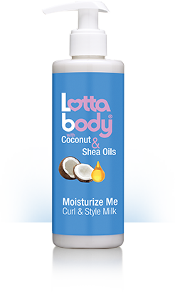 Lottabody Coconut & Shea Oils Curl & Style Milk