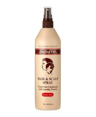 Sta Sof Fro Hair and Scalp Spray Comb Out Conditioner Extra Dry 16 fl