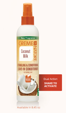 Creme of Nature Coconut Milk Detangling & Conditioning Leave-In Conditioner 8.45oz